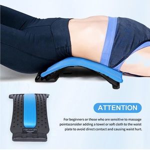 Back Stretching Device,Back Massager for Bed & Chair & Car,Multi-Level